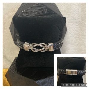 *NEW* Men’s Geometric Alloy Braid Bracelet